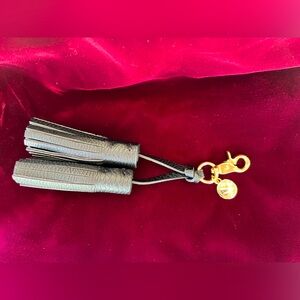 Poppy & Peonies bag charm